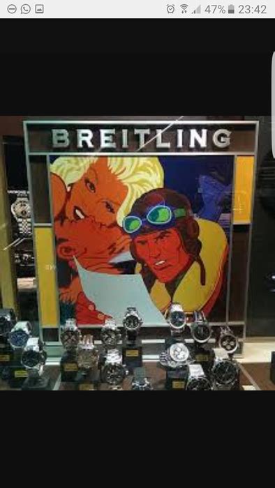 Genuine Breitling Kevin T. Kelly Aerospace Pop Art Set of Four